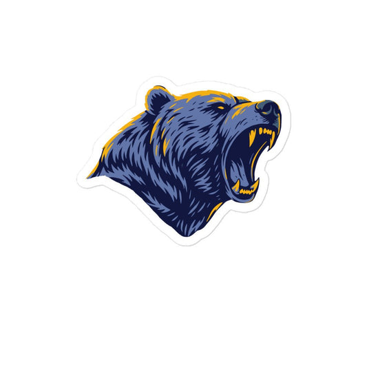 Stickers | Rutherford County Grizzlies Football | Mascot Logo