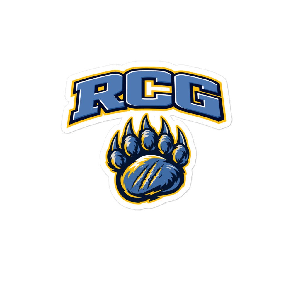 Stickers | Rutherford County Grizzlies Football | Strike Logo
