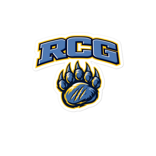 Stickers | Rutherford County Grizzlies Football | Strike Logo