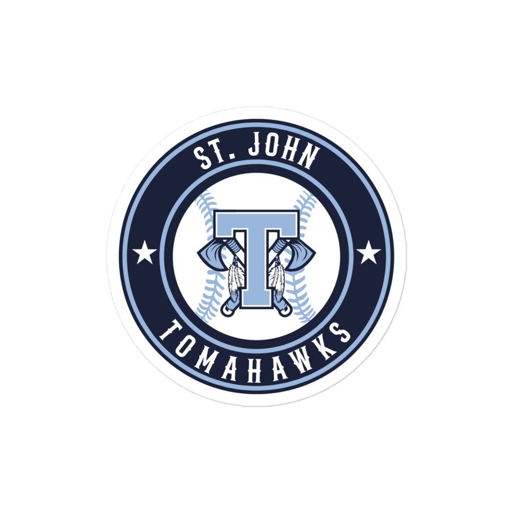 Stickers | Saint John Tomahawks | Badge Logo