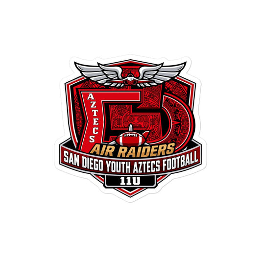 Stickers | San Diego Youth Aztecs Football 11u Air Raiders | Shield Logo