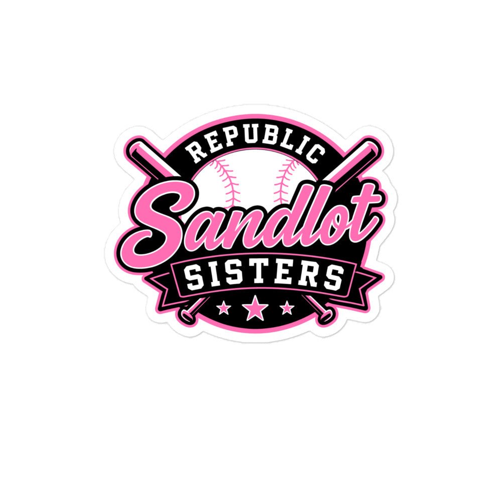 Stickers | Sandlot Sisters | Badge Logo