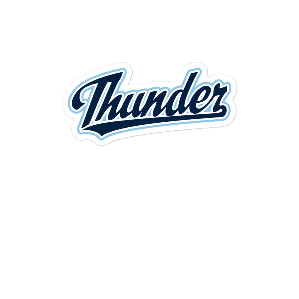 Stickers | SCAA Thunder | Script Logo