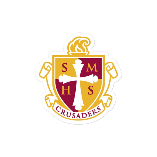 Stickers | Scecina High School Track and Field | Crest Logo