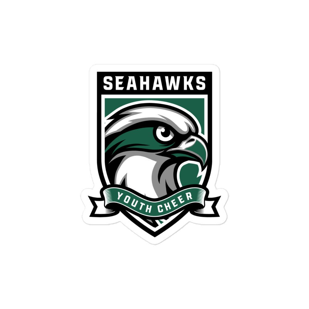 Stickers | Seahawks Youth Cheer | Shield Logo