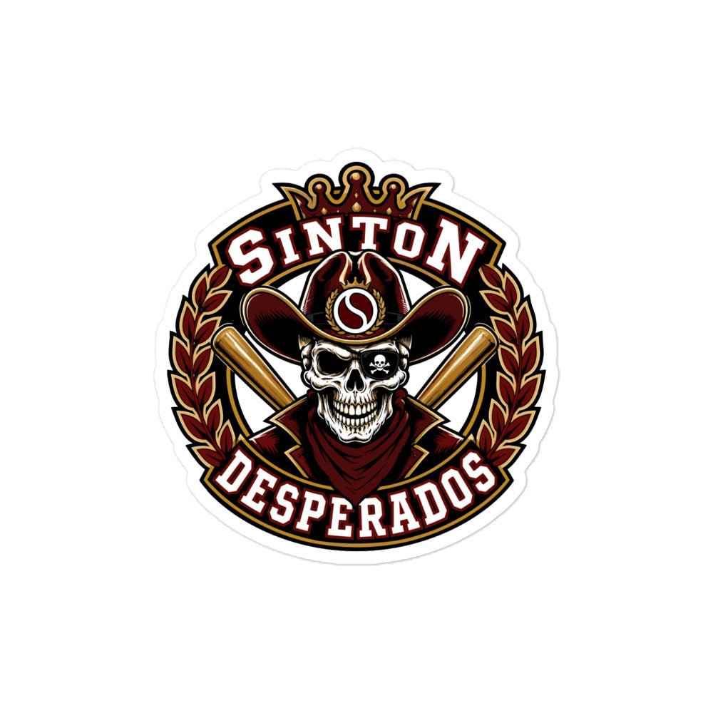 Stickers | Sinton Desperados Baseball | Ridge Varsity Logo