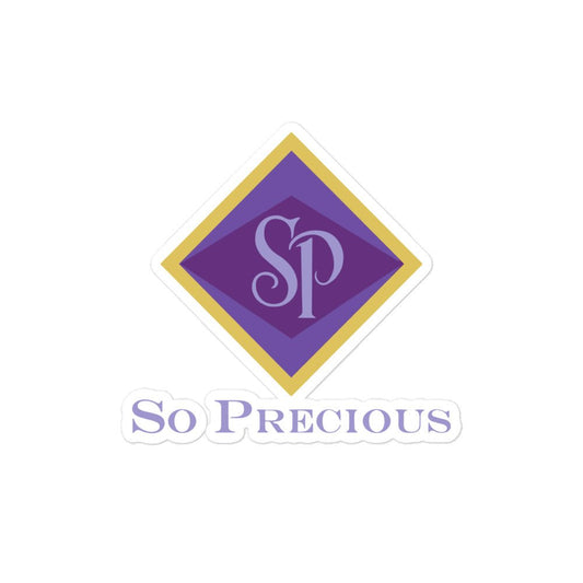 Stickers | So Precious Goods | Amethyst Aura Logo