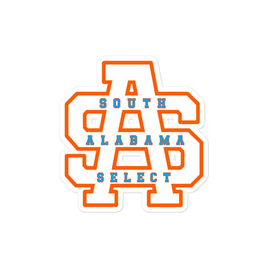 Stickers | South Alabama Select 8U | Letter Crest Logo