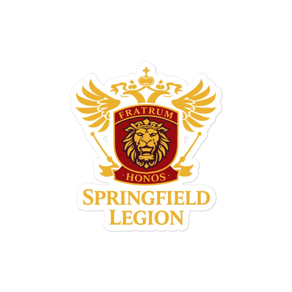 Stickers | Springfield Legion Hockey Club | Imperial Crest Logo