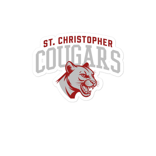 Stickers | St. Christopher Cougars | Classic Logo