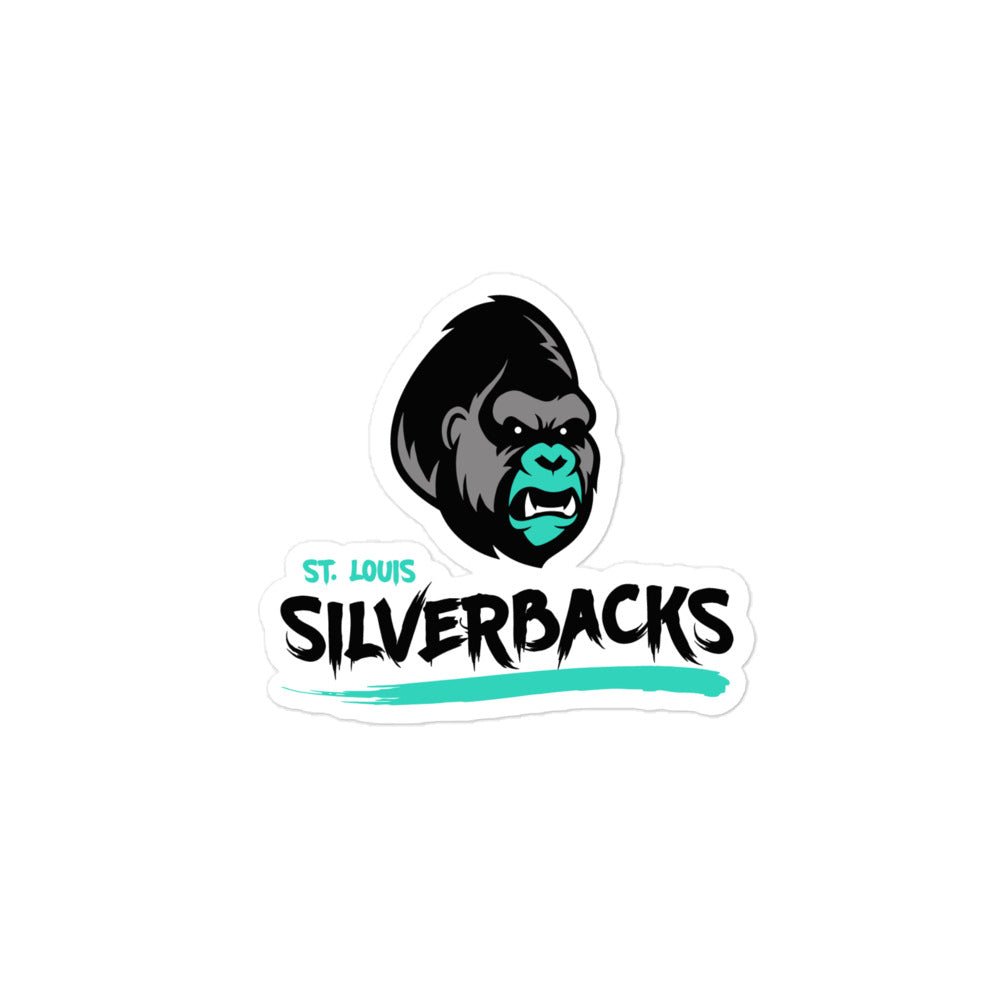 Stickers | St. Louis Silverbacks Women’s Football Team | Mascot Logo
