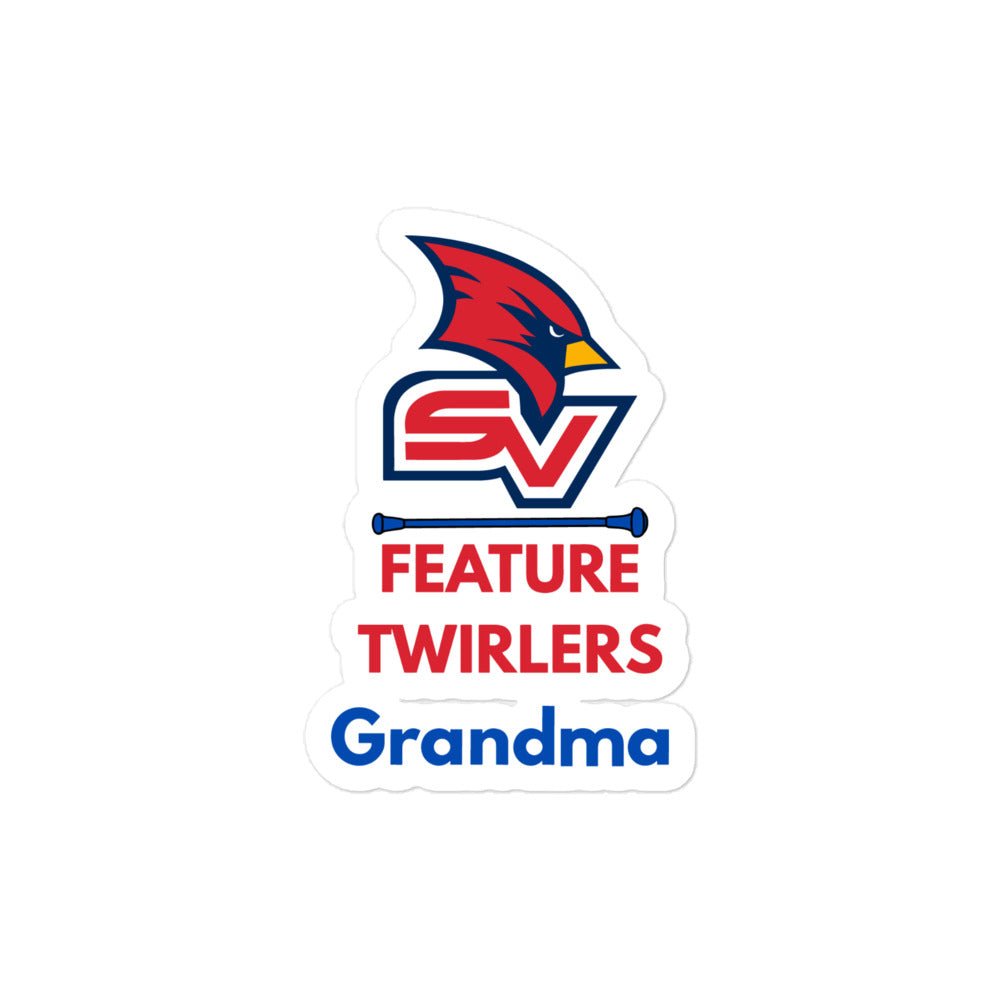 Stickers | SVSU Feature twirlers | Grandma Logo