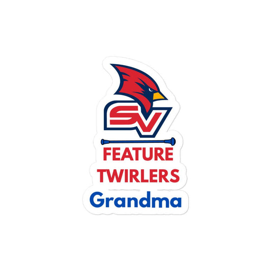 Stickers | SVSU Feature twirlers | Grandma Logo