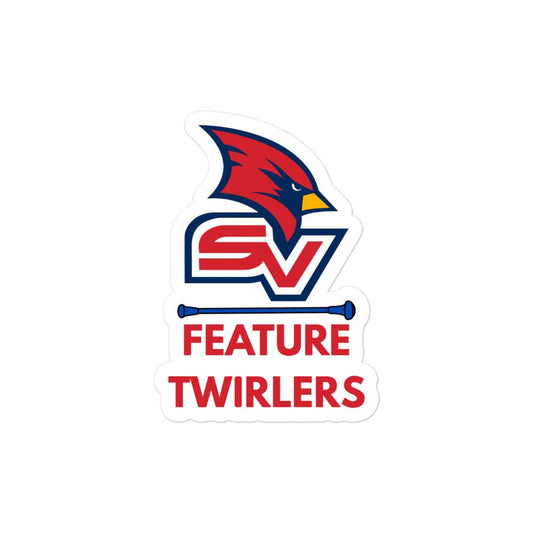 Stickers | SVSU Feature twirlers | Icon Logo