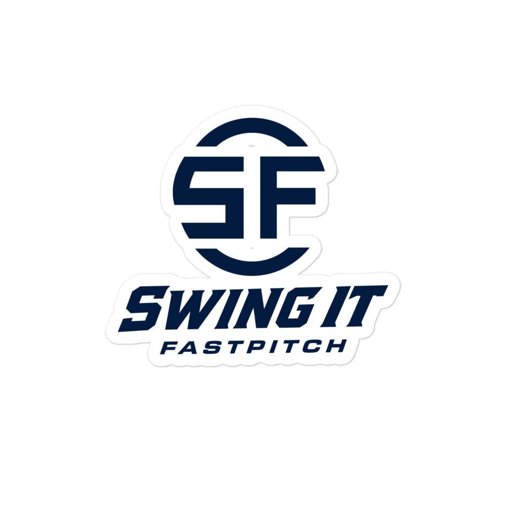 Stickers | Swing It Fastpitch | Crest Logo