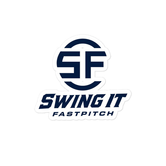 Stickers | Swing It Fastpitch | Crest Logo