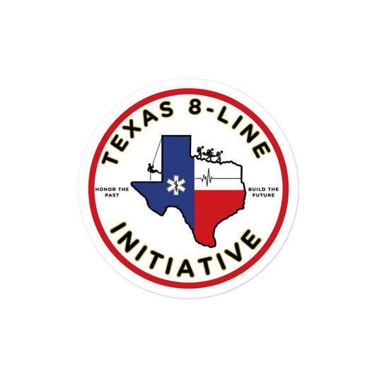 Stickers | Texas 8 - Line Initiative | Badge Logo