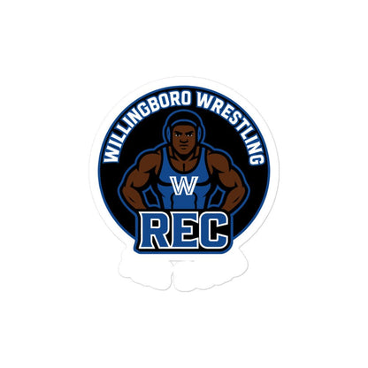 Stickers | The Boro Brand | Wrestler Logo