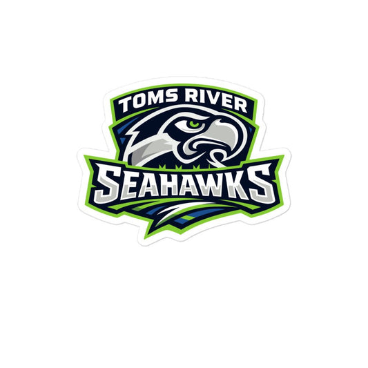 Stickers | Toms River Seahawks | Mascot Script Logo