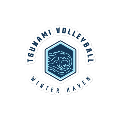 Stickers | Tsunami Volleyball Club | Crest Logo