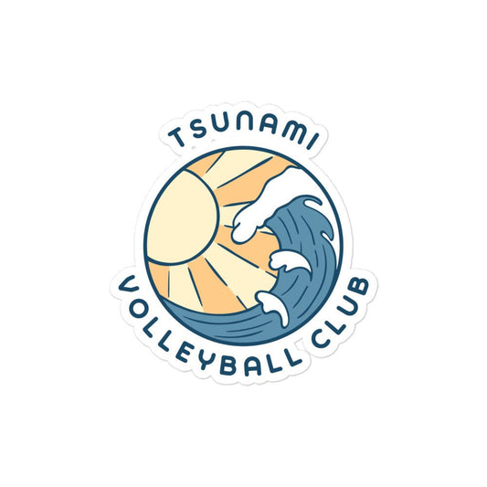 Stickers | Tsunami Volleyball Club | Emblem Logo