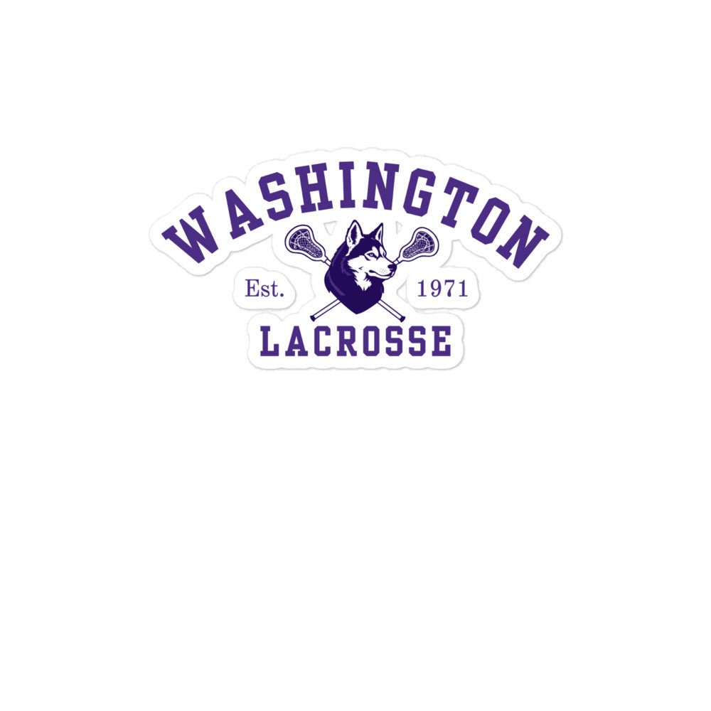 Stickers | UW Women's Club Lacrosse | Washington Lacrosse Logo