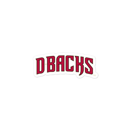 Stickers | VA Diamondbacks | Script Logo