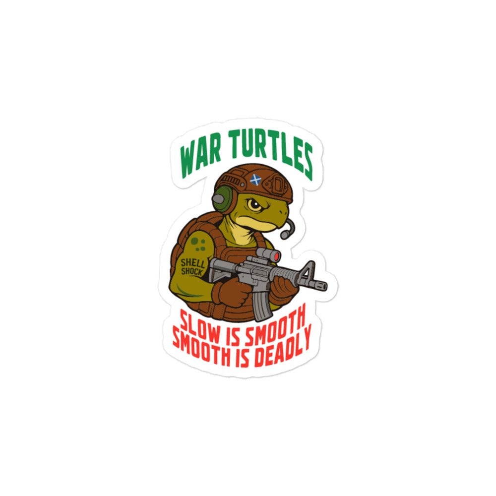 Stickers | War Turtles | Mascot Logo