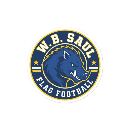 Stickers | W.B.Saul Razorbacks | Badge Logo