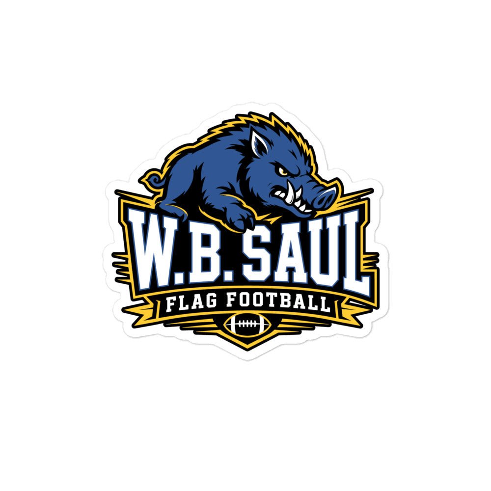 Stickers | W.B.Saul Razorbacks | Crest Logo
