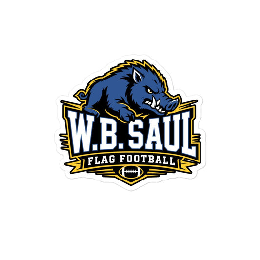 Stickers | W.B.Saul Razorbacks | Crest Logo