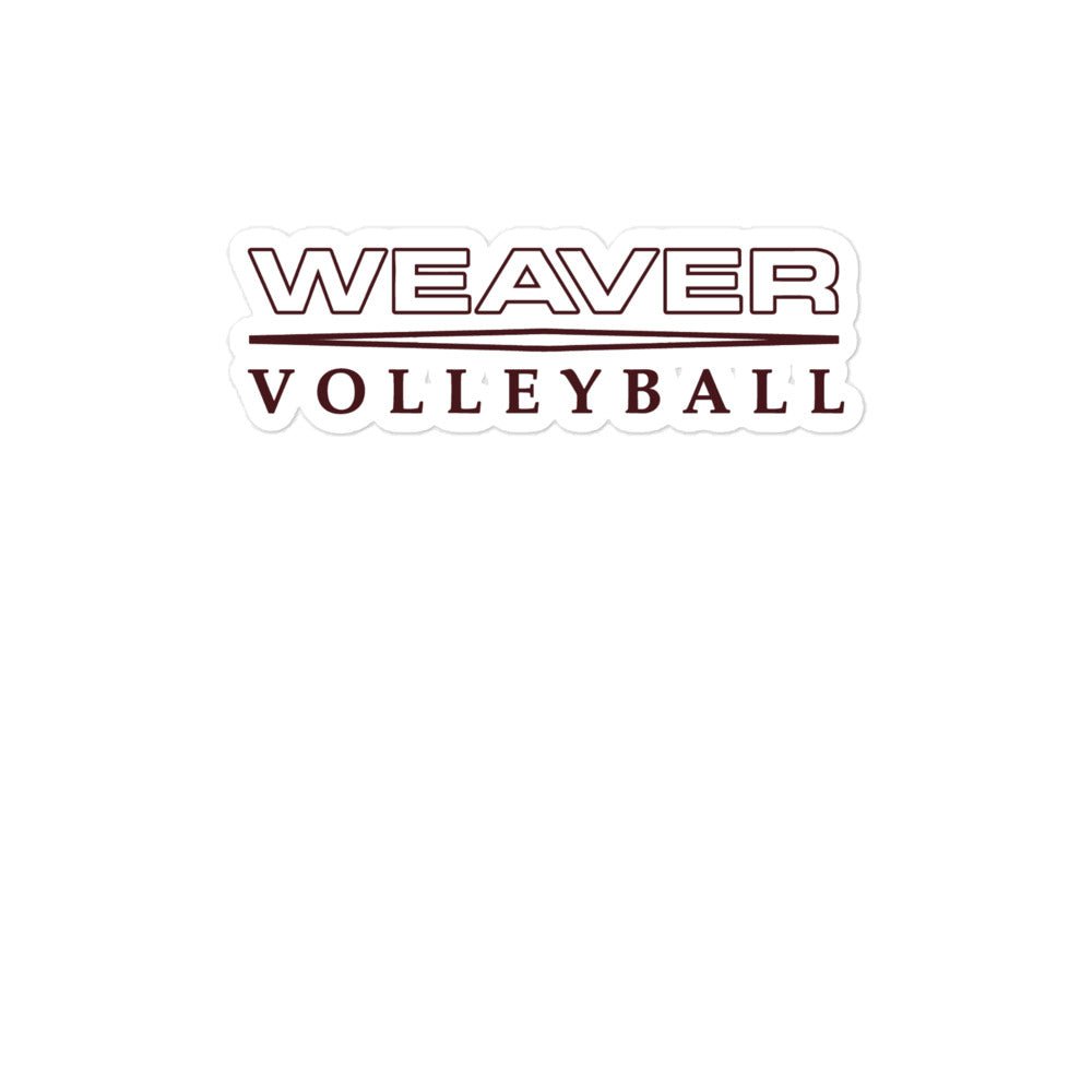 Stickers | Weaver High School | Classic Court Mark Logo