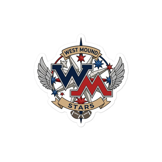 Stickers | West Mound Stars | Crest Logo