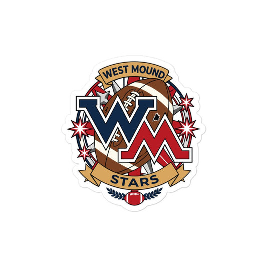 Stickers | West Mound Stars | Vanguard Logo