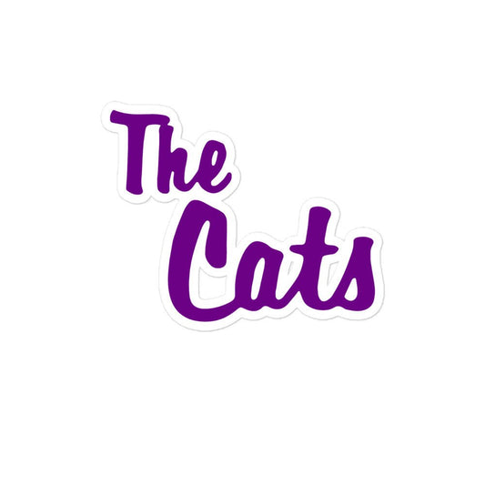Stickers | Western Carolina Ultimate | Cats Wordmark Logo