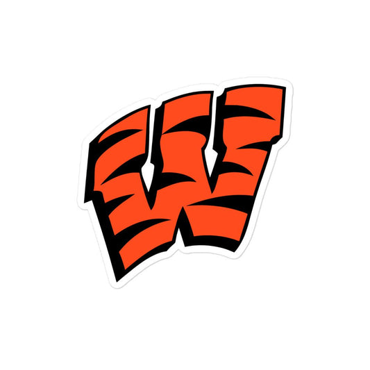Stickers | Woodlake Boys Basketball | W Crest Logo
