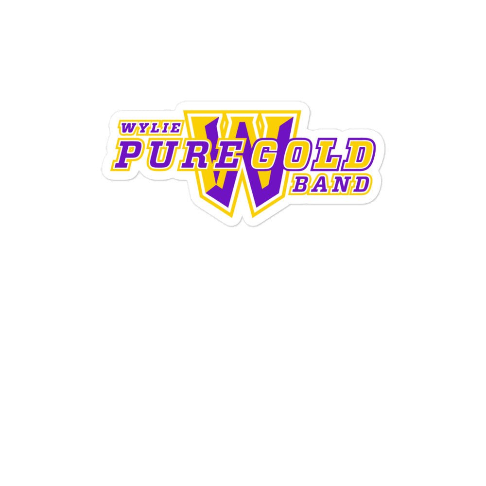 Stickers | Wylie ISD | Pure Gold Logo