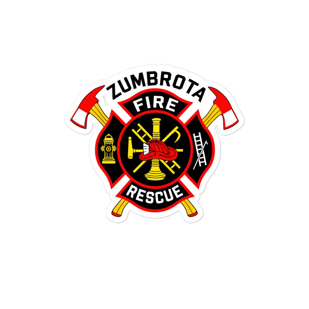 Stickers | Zumbrota Fire Department | Vanguard Logo