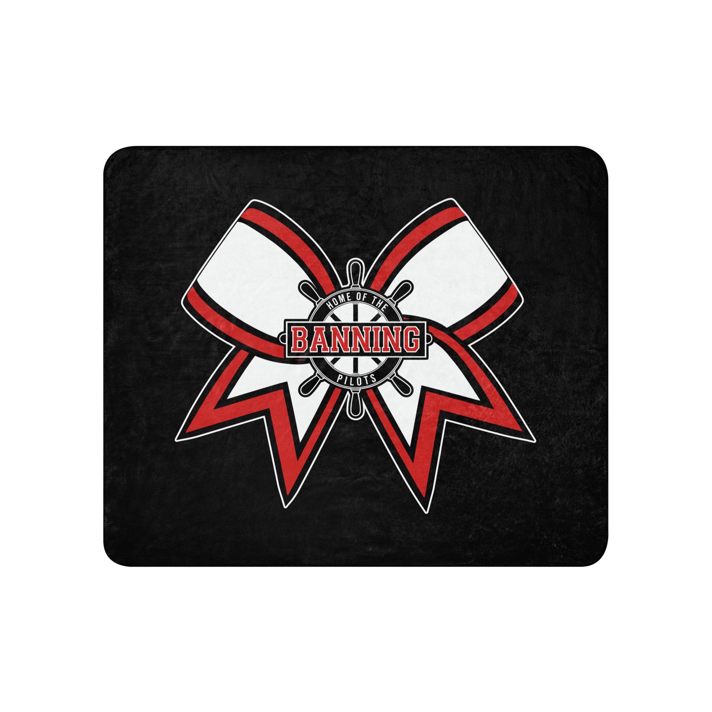 Sherpa Blanket | BHS Coed Cheer | Bow Logo
