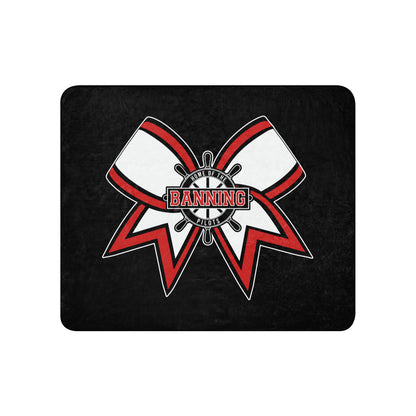 Sherpa Blanket | BHS Coed Cheer | Bow Logo