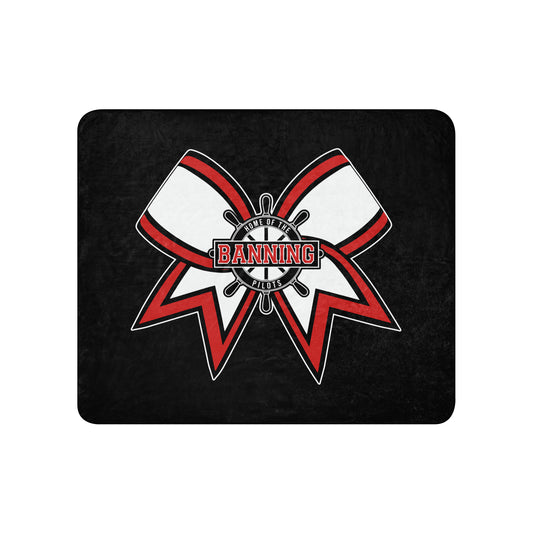 Sherpa Blanket | BHS Coed Cheer | Bow Logo