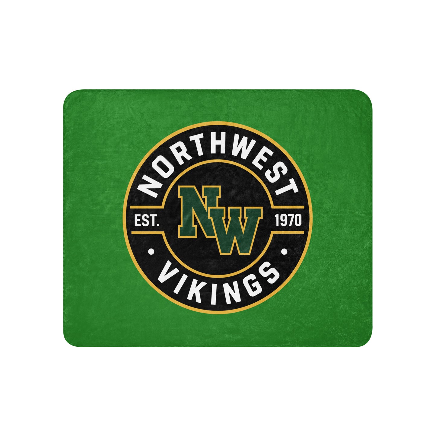 Sherpa Blanket | Northwest High School | Badge Logo
