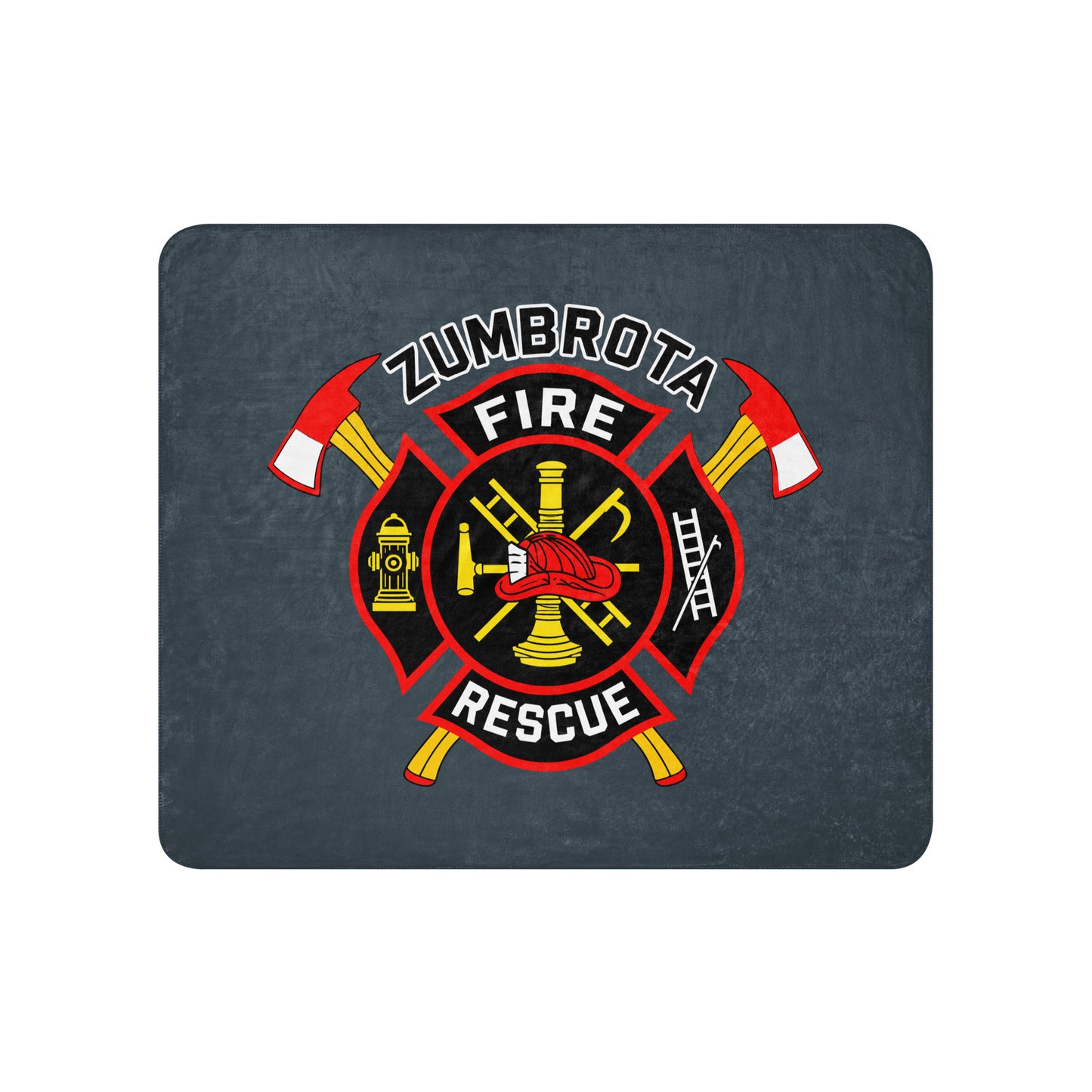 Sherpa Blanket | Zumbrota Fire Department | Vanguard Logo