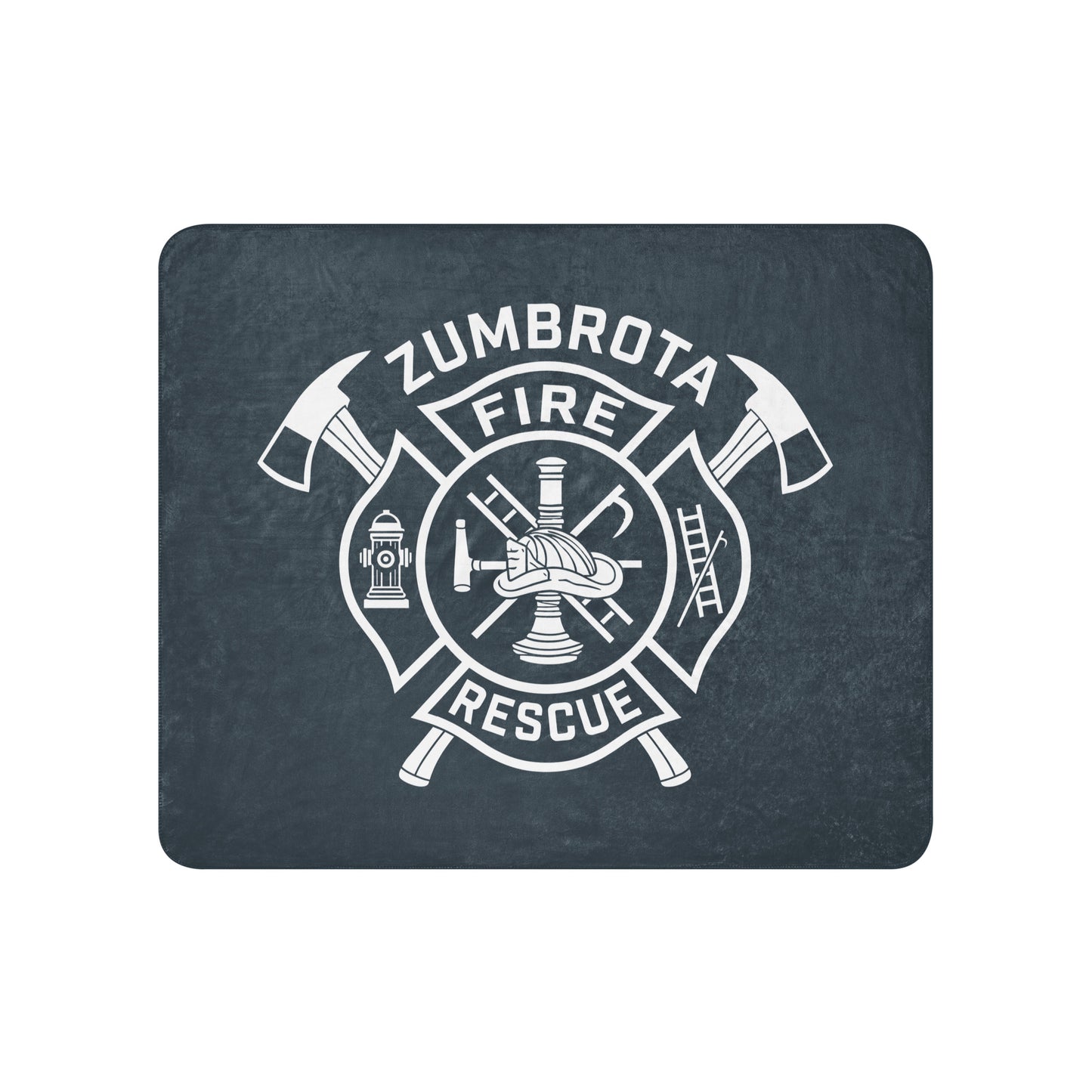 Sherpa Blanket | Zumbrota Fire Department | Crest Logo