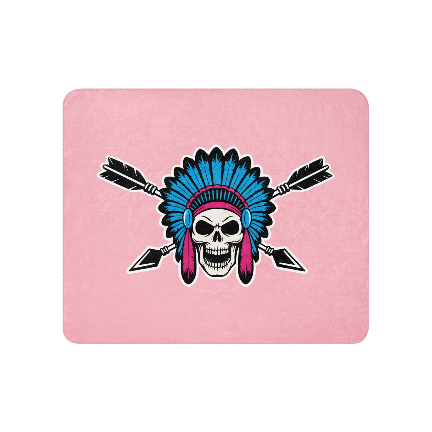 Sherpa Blanket | Savage Softball | Chief Skullcrest Logo