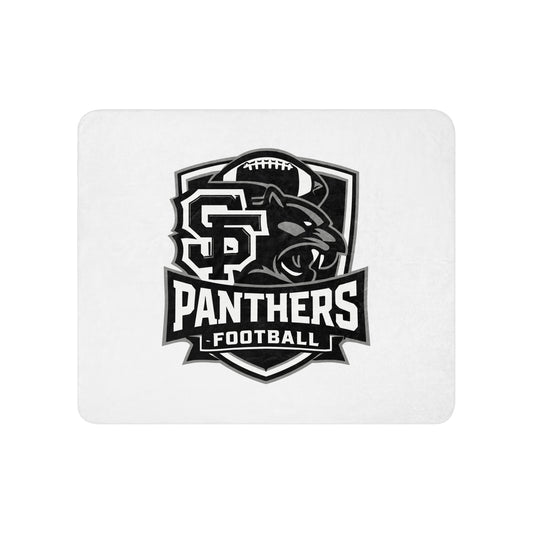 Sherpa Blanket | Samuel Fels Football | Shield Logo