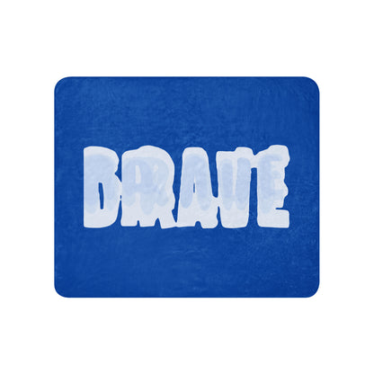 Sherpa Blanket | Brave Like Ben | Braveheart Logo