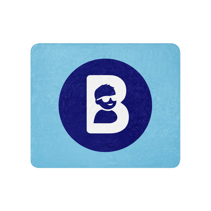 Sherpa Blanket | Brave Like Ben | Badge Logo