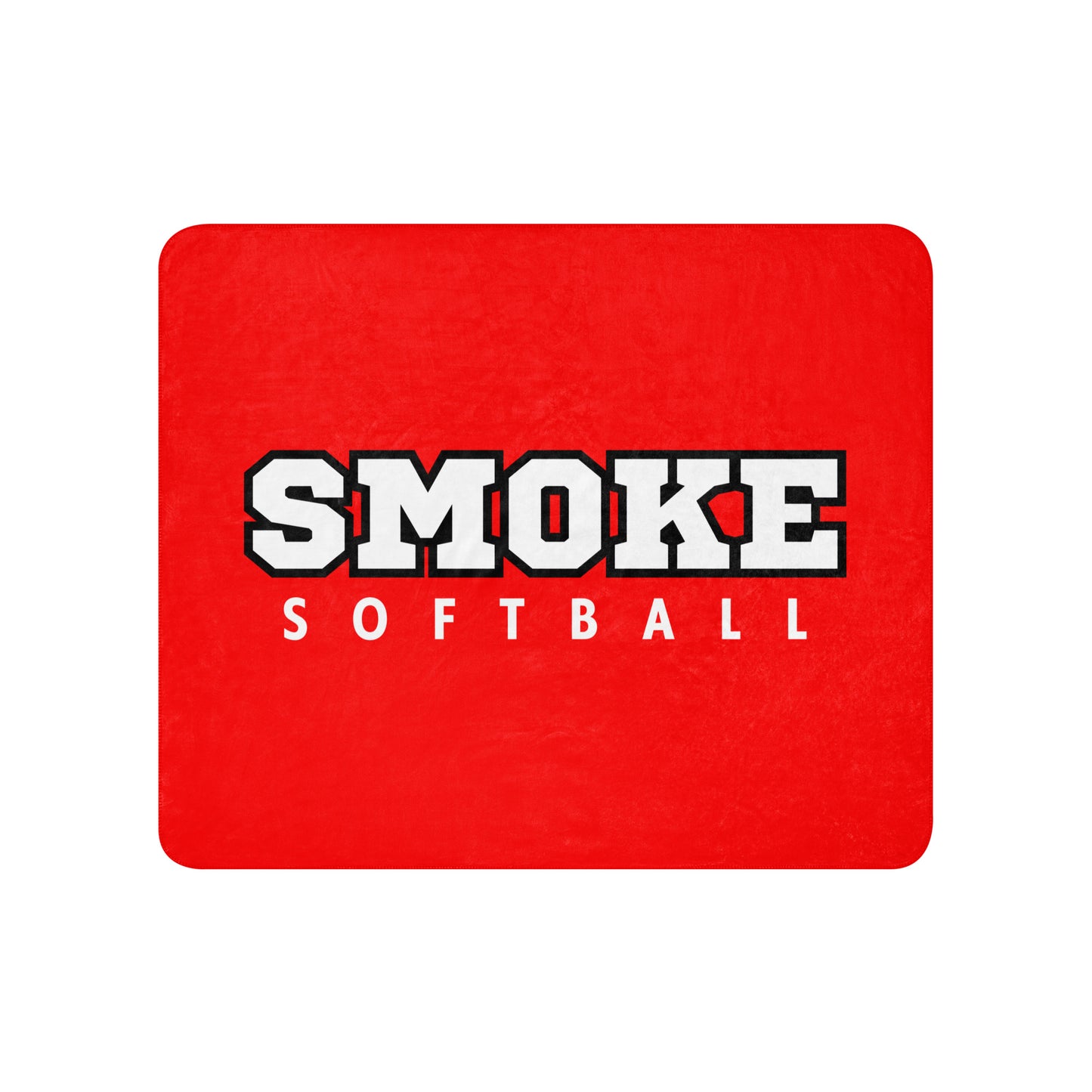 Sherpa Blanket | Smoke 14U Softball | Crest Logo