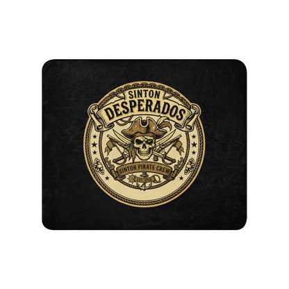 Sherpa Blanket | Sinton Desperados Baseball | Badge Logo